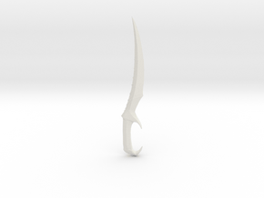1/3rd Scale Blade of Woe in White Natural Versatile Plastic