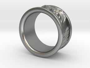Franklin Ring in Natural Silver: 5 / 49