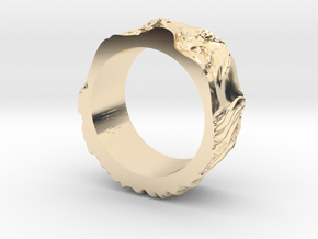 Franklin Ring original in 14k Gold Plated Brass: 5 / 49