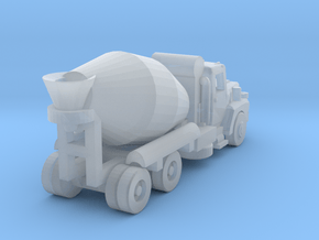Mack Cement Truck - Open Cab - Z scale in Smooth Fine Detail Plastic