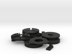 miniature holder - all sizes handle in Black Premium Versatile Plastic
