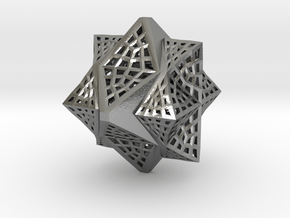 Tetra Cube octa Family Compound in Natural Silver