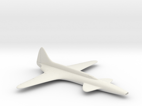 (1:100) Lockheed L-133  in White Natural Versatile Plastic
