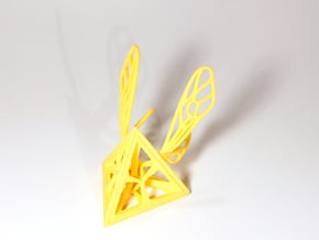 Tetra-Wasp in Yellow Processed Versatile Plastic