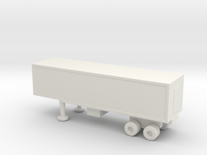 1/87 Scale M1006 Trailer in White Natural Versatile Plastic