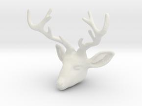 Deer V2-A in White Natural Versatile Plastic