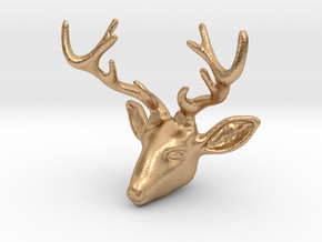 Deer V2-A in Natural Bronze
