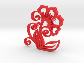 wall decor in Red Processed Versatile Plastic