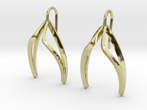 sWINGS Light Earrings. in 18K Gold Plated