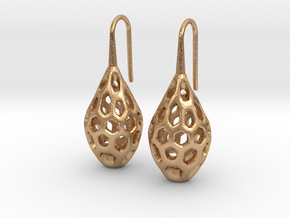 HONEYBIT Earrings.  in Natural Bronze