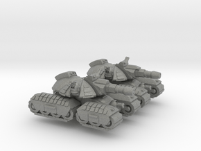 Mongol Heavy Tracked Armor - 3mm in Gray PA12