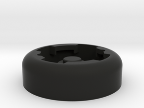 Adapter from X-lock insert to Lezyne mount in Black Natural Versatile Plastic