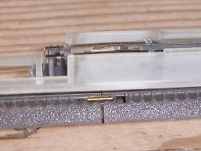 A150D Splints + Chassis adapter - Zm - 1:220 in Smooth Fine Detail Plastic