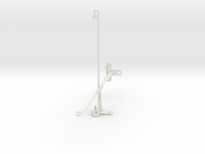 Apple iPad Pro 10.5 (2017) tripod mount in White Natural Versatile Plastic