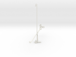 Apple iPad Pro 12.9 (2017) tripod mount in White Natural Versatile Plastic