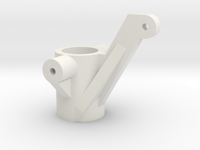 Tamiya Clodbuster Steering Arm in White Natural Versatile Plastic