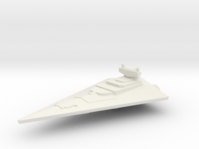 Not A Star Destroyer  in White Natural Versatile Plastic
