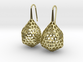 STRUCTURA Stylized, Earrings. in 18K Gold Plated