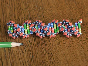 DNA Molecule. in Full Color Sandstone: Small