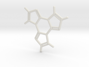 #22 C3h triimidazo-triazine in White Natural Versatile Plastic