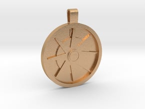  The Compass in Natural Bronze: Small