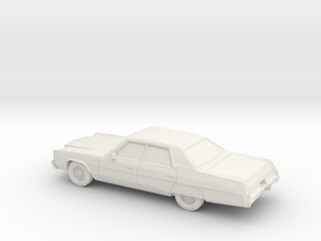 1/76 1977 Chrysler New Yorker Sedan in White Natural Versatile Plastic