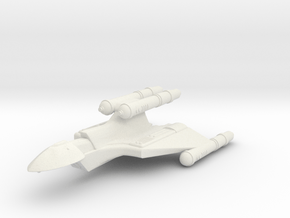 3788 Scale Romulan FastHawk-K+ Fast Heavy Cruiser in White Natural Versatile Plastic