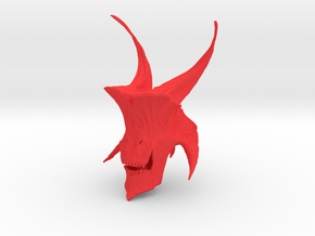 Monster in Red Processed Versatile Plastic