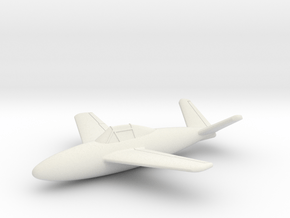 (1:144) Messerschmitt Me P.1092/B in White Natural Versatile Plastic