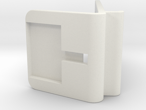 Wireless Phone Charging Stand in White Natural Versatile Plastic