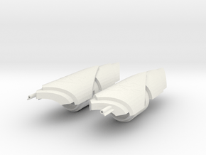 1/3rd scale Yangs Gauntlets in White Natural Versatile Plastic