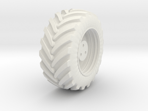 front wheel 1 in White Natural Versatile Plastic