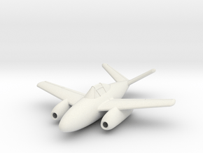 (1:144) Messerschmitt Me P 1092/D in White Natural Versatile Plastic