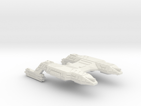 3125 Scale Lyran Refitted Saber-Tooth Tiger CVN in White Natural Versatile Plastic