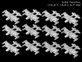 (Armada) 12x X-83 TwinTail in Tan Fine Detail Plastic