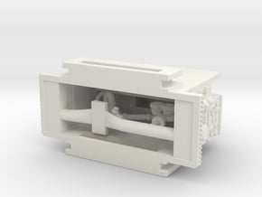 1/64 FDNY(ish) 80's Style pump section in White Natural Versatile Plastic