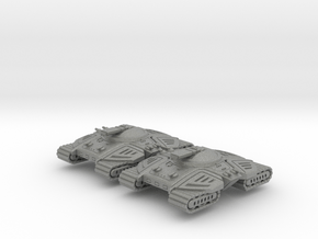 Terrapin Super Heavy Tracked Armor - 3mm in Gray PA12