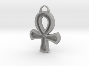 Hollowed Ankh in Aluminum