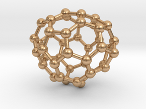 0683 Fullerene c44-55 c2v in Natural Bronze