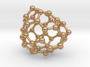 0686 Fullerene c44-58 c1 in Natural Bronze