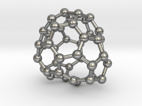 0689 Fullerene c44-61 c1 in Natural Silver