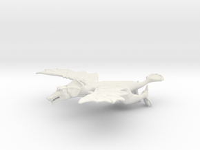 Omni Scale Space Dragon Adult Female MGL in White Natural Versatile Plastic