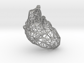 Lattice heart in Aluminum