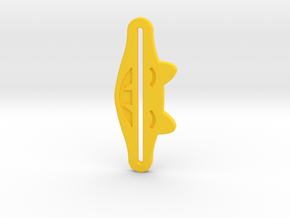 Monster Toothpaste Squeezer in Yellow Processed Versatile Plastic