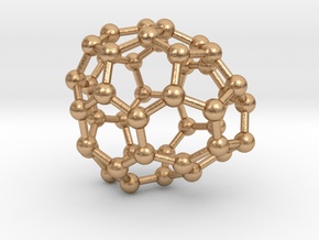 0692 Fullerene c44-64 c1 in Natural Bronze