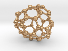 0693 Fullerene c44-65 c1 in Natural Bronze