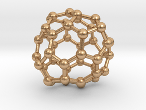 0696 Fullerene c44-68 c1 in Natural Bronze