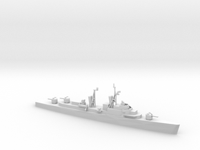 1/1250 Scale Forrest Sherman Class Mod Destroyer in Tan Fine Detail Plastic