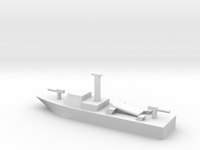 1/1250 Scale Super Dvora II Fast Patrol Boat in Tan Fine Detail Plastic