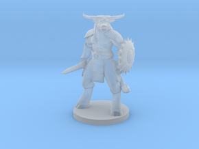 Minotaur Gladiator in Smooth Fine Detail Plastic